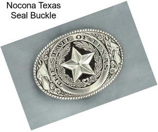 Nocona Texas Seal Buckle