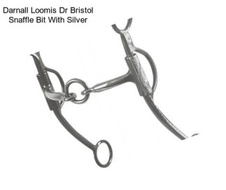 Darnall Loomis Dr Bristol Snaffle Bit With Silver