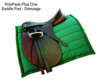 PolyPads Plus One Saddle Pad - Dressage