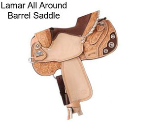 Lamar All Around Barrel Saddle