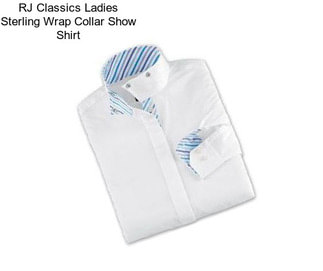 RJ Classics Ladies Sterling Wrap Collar Show Shirt