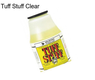 Tuff Stuff Clear