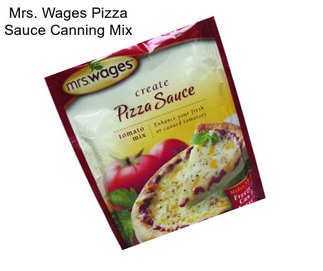 Mrs. Wages Pizza Sauce Canning Mix