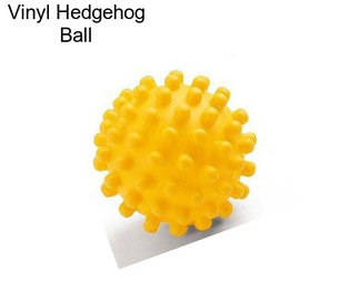 Vinyl Hedgehog Ball