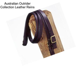 Australian Outrider Collection Leather Reins