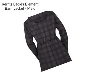 Kerrits Ladies Element Barn Jacket - Plaid