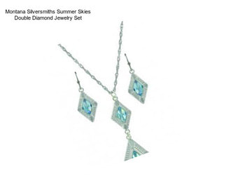 Montana Silversmiths Summer Skies Double Diamond Jewelry Set