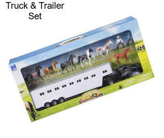 Truck & Trailer Set