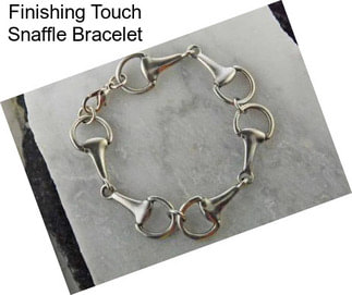 Finishing Touch Snaffle Bracelet