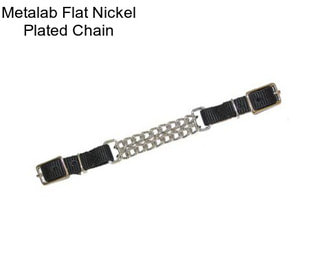 Metalab Flat Nickel Plated Chain