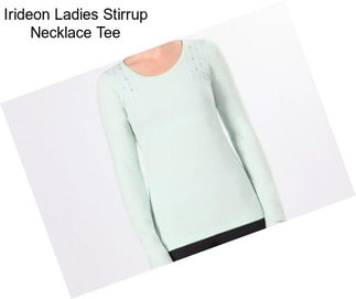 Irideon Ladies Stirrup Necklace Tee