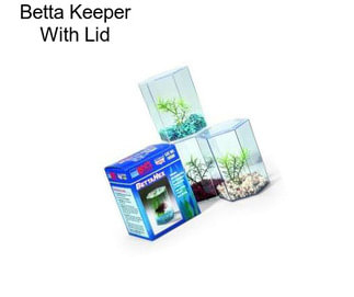 Betta Keeper With Lid