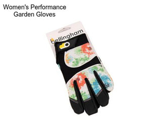 Women\'s Performance Garden Gloves