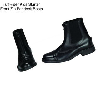 TuffRider Kids Starter Front Zip Paddock Boots