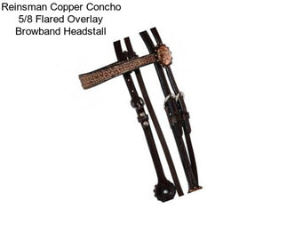 Reinsman Copper Concho 5/8\