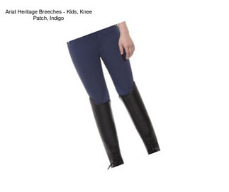 Ariat Heritage Breeches - Kids, Knee Patch, Indigo