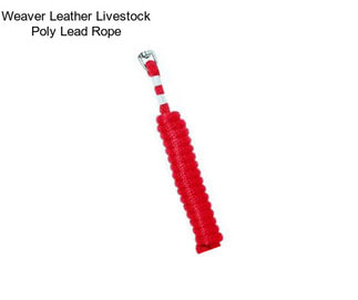 Weaver Leather Livestock Poly Lead Rope