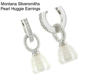 Montana Silversmiths Pearl Huggie Earrings