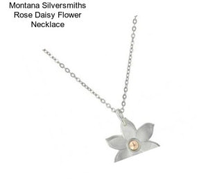 Montana Silversmiths Rose Daisy Flower Necklace