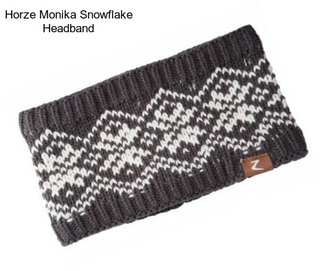 Horze Monika Snowflake Headband
