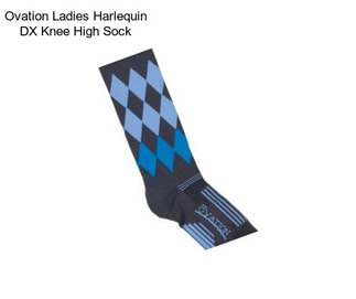 Ovation Ladies Harlequin DX Knee High Sock