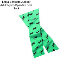 Lettia Seafoam Jumper Adult Nylon/Spandex Boot Sock