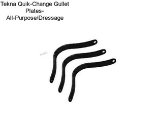 Tekna Quik-Change Gullet Plates- All-Purpose/Dressage