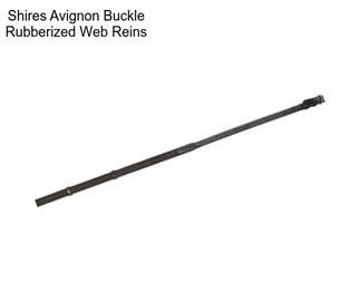 Shires Avignon Buckle Rubberized Web Reins