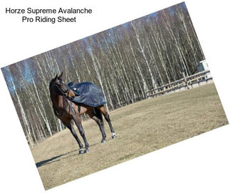 Horze Supreme Avalanche Pro Riding Sheet