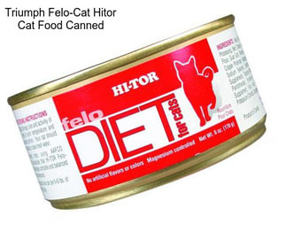 Triumph Felo-Cat Hitor Cat Food Canned