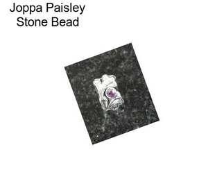 Joppa Paisley Stone Bead