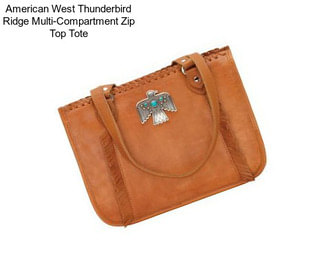 American West Thunderbird Ridge Multi-Compartment Zip Top Tote