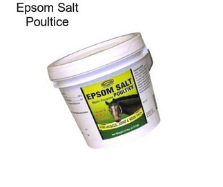 Epsom Salt Poultice