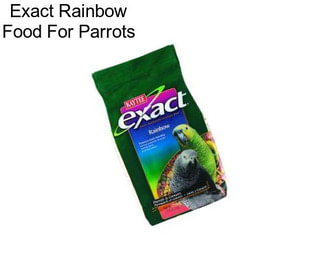 Exact Rainbow Food For Parrots