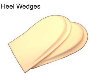 Heel Wedges