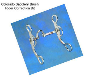 Colorado Saddlery Brush Rider Correction Bit