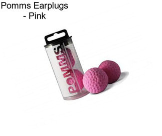 Pomms Earplugs - Pink