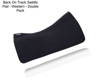 Back On Track Saddle Pad - Western - Double Pack