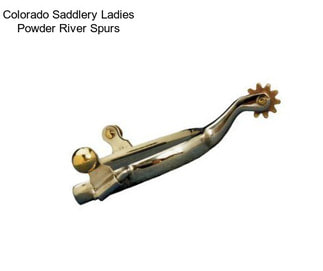 Colorado Saddlery Ladies Powder River Spurs