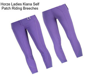 Horze Ladies Kiana Self Patch Riding Breeches