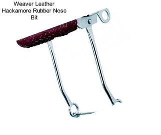 Weaver Leather Hackamore Rubber Nose Bit