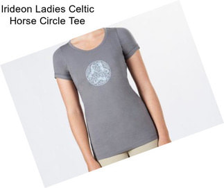 Irideon Ladies Celtic Horse Circle Tee