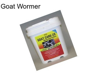 Goat Wormer