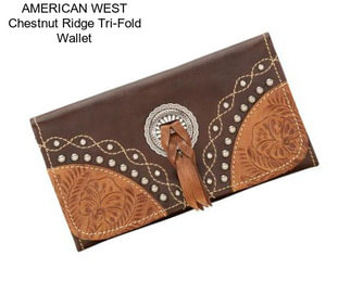 AMERICAN WEST Chestnut Ridge Tri-Fold Wallet