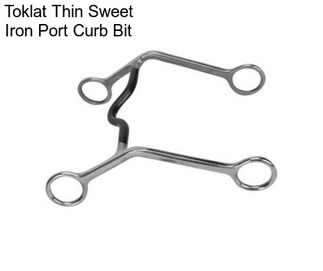 Toklat Thin Sweet Iron Port Curb Bit