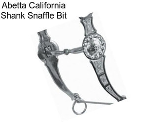 Abetta California Shank Snaffle Bit