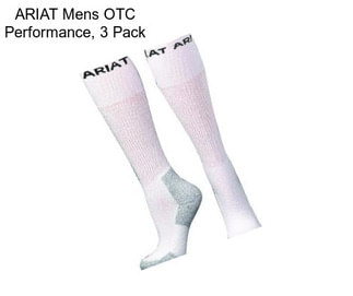 ARIAT Mens OTC Performance, 3 Pack