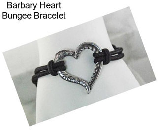 Barbary Heart Bungee Bracelet