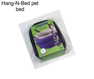 Hang-N-Bed pet bed