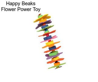 Happy Beaks Flower Power Toy